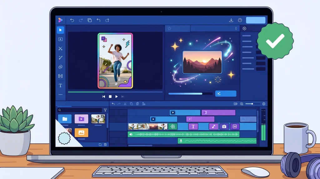 CapCut free video editing AI
