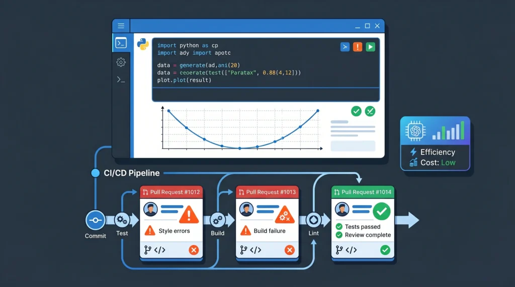 GPT-5 code interpreter CI pipeline