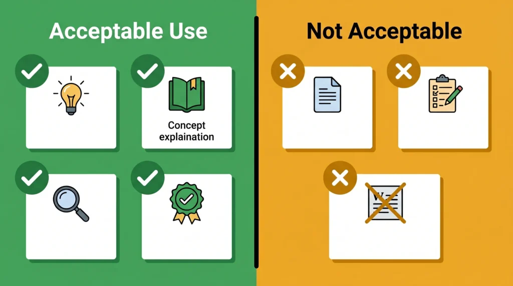 AI academic integrity student guide