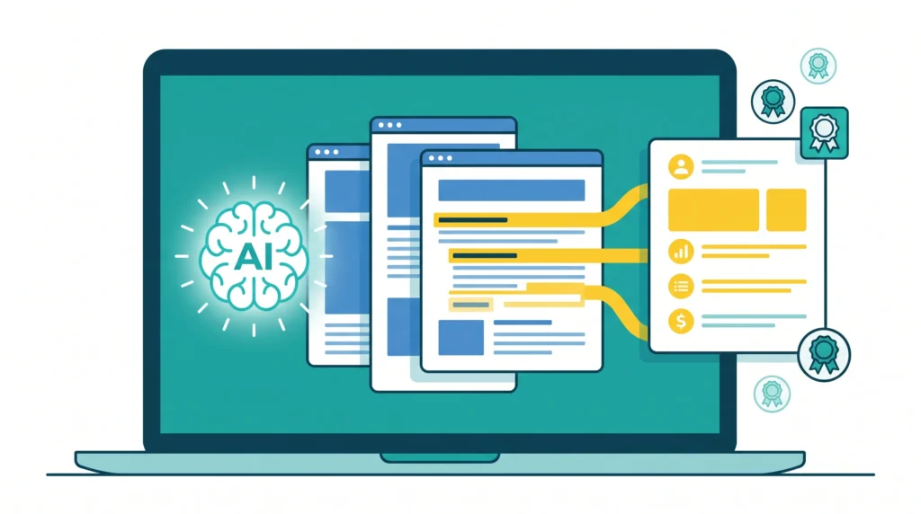 AI research information gathering