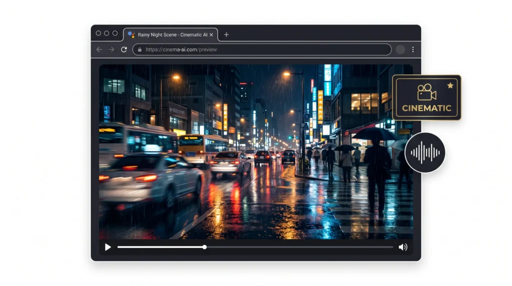 Google Veo 3 free cinematic