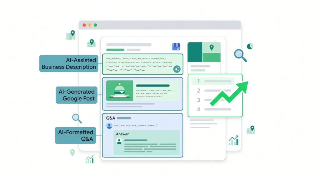 AI Google Business Profile restaurant