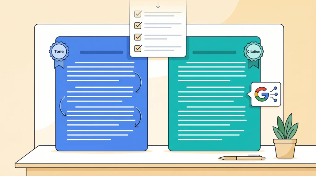 AI essay writing students comparison