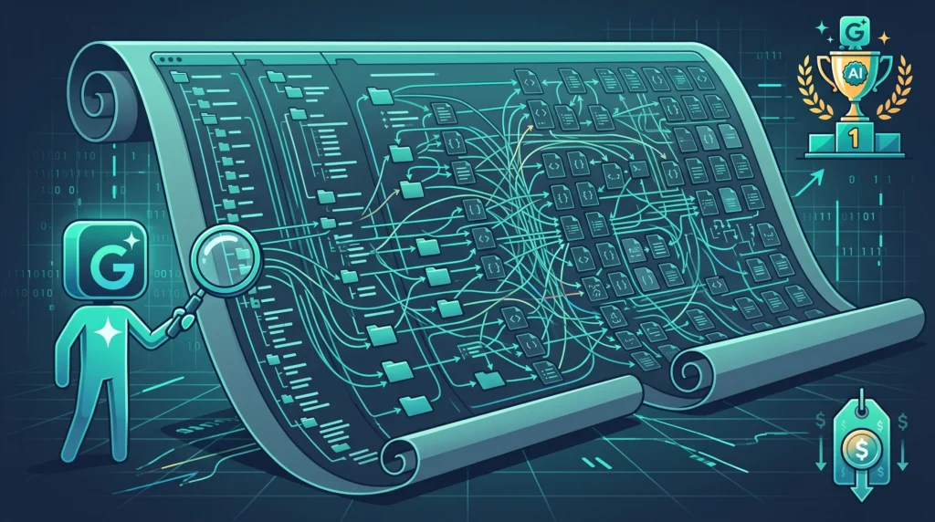 Gemini 3.1 Pro large codebase