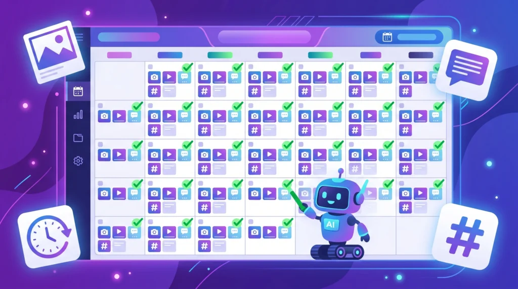 AI social media management service