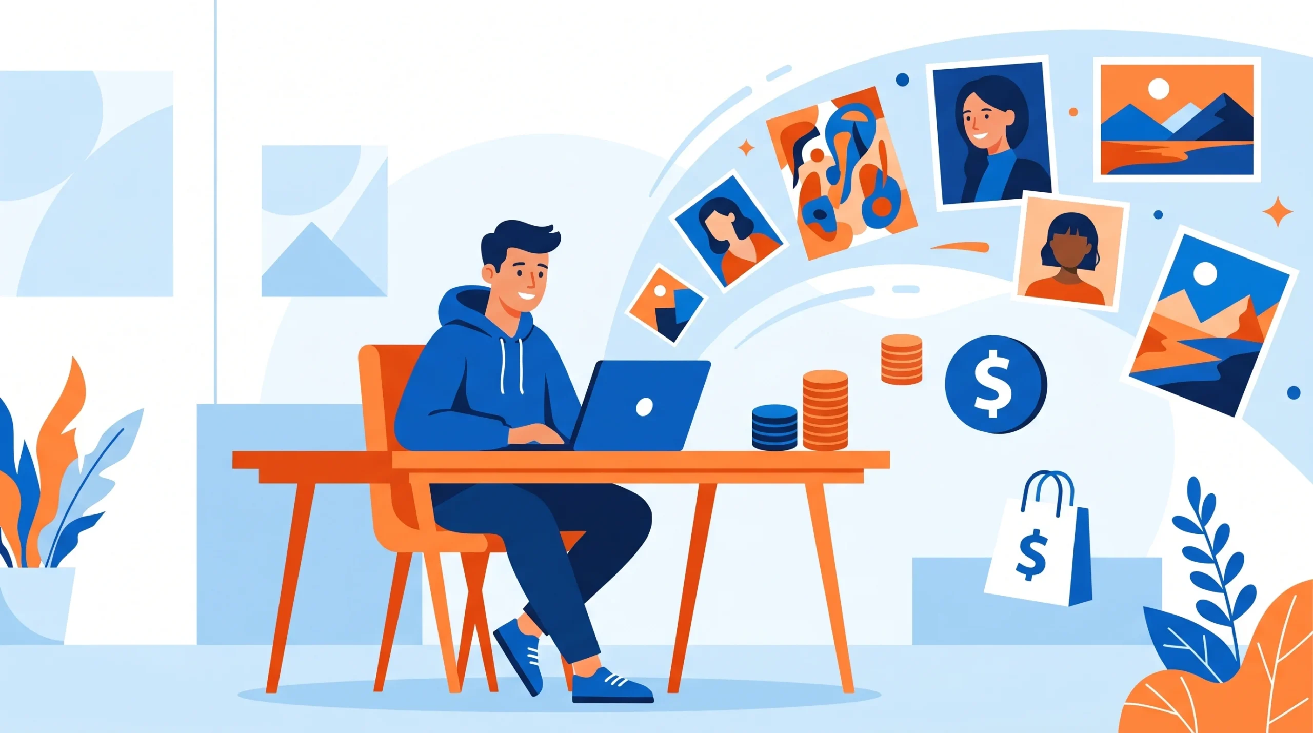 Make money with AI art without any Skills
