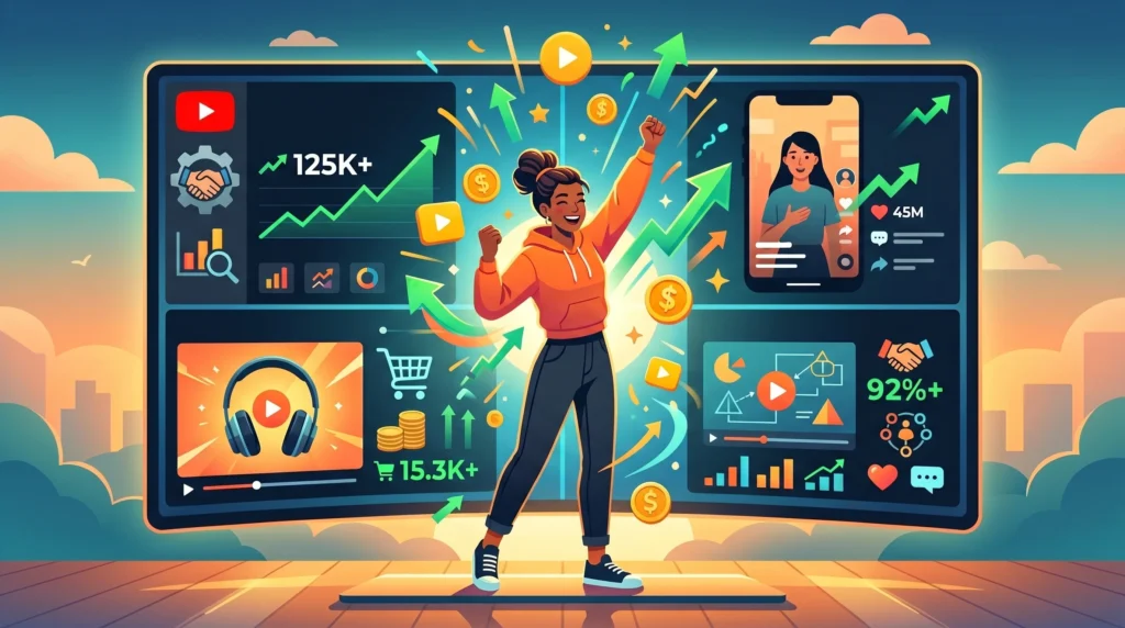 AI video content creator success