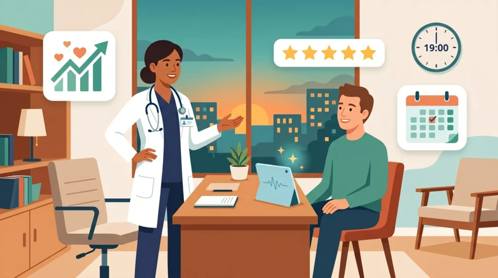 doctor patient care AI balance
