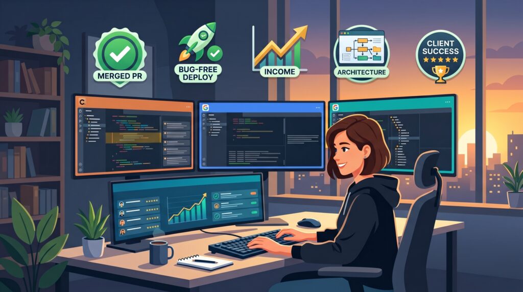developer AI coding workflow success