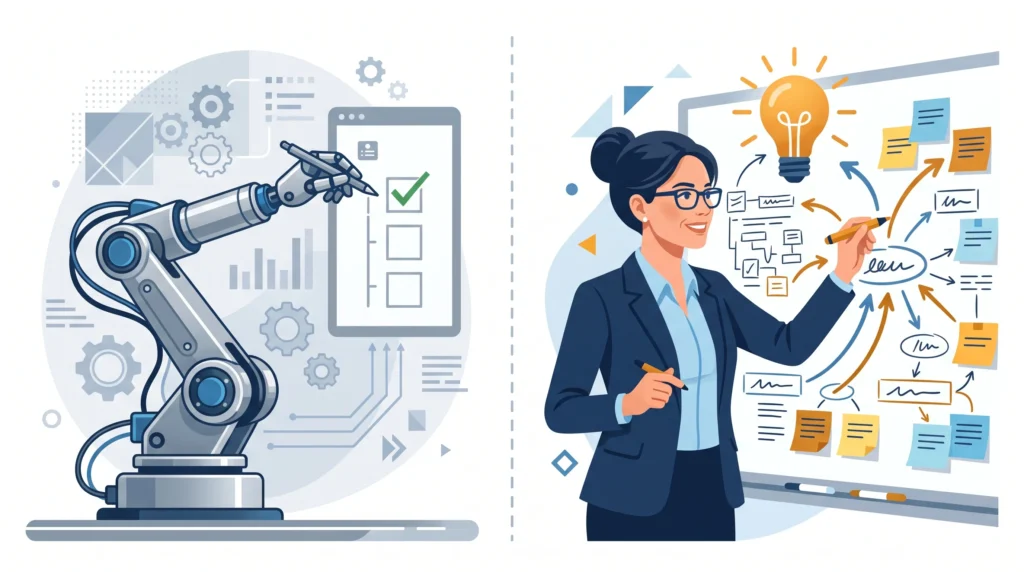 human judgment versus AI tasks