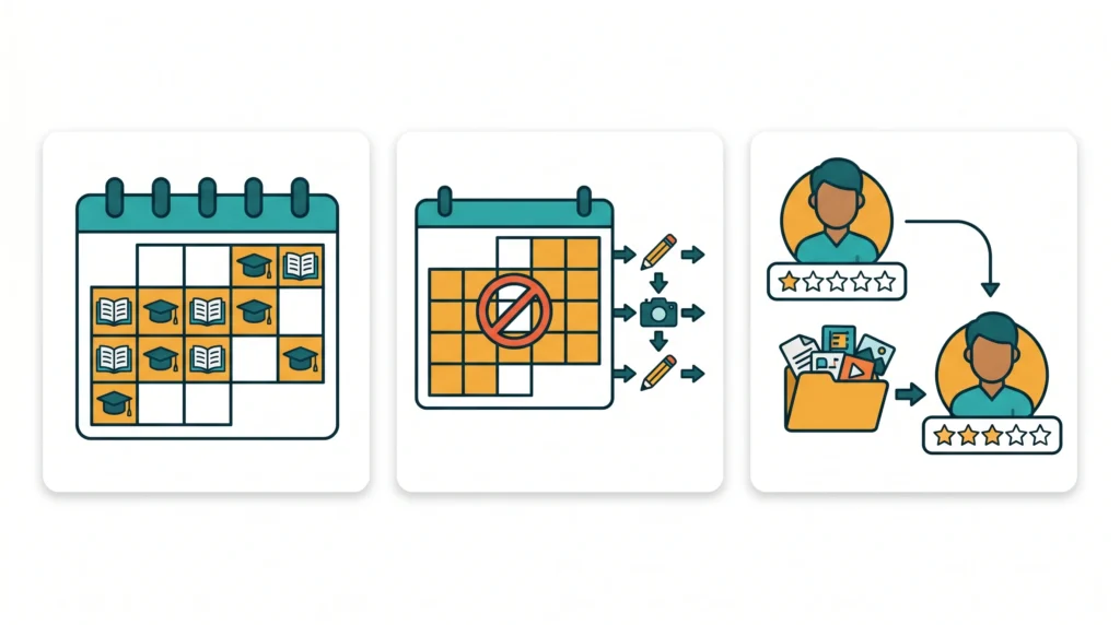 student income time constraints AI