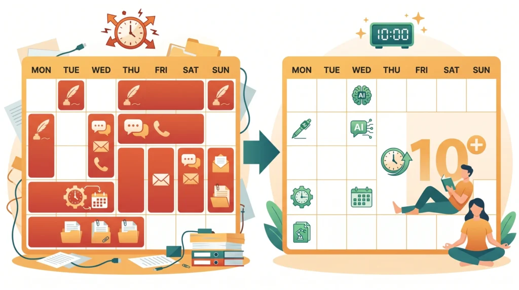 AI saves small business time