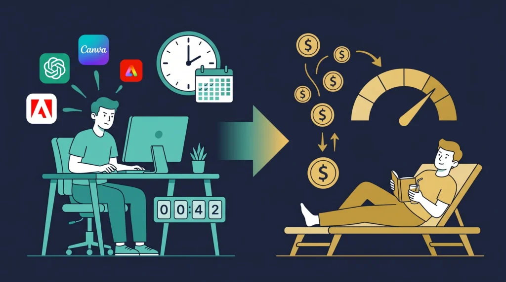 passive income setup vs earn phase