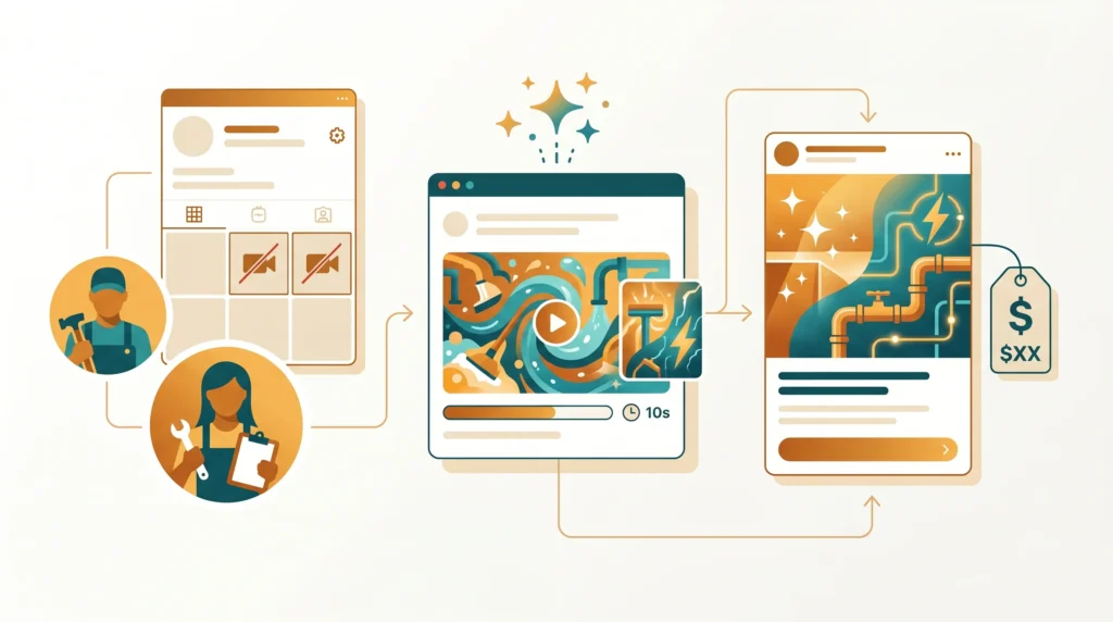 AI local business video ads