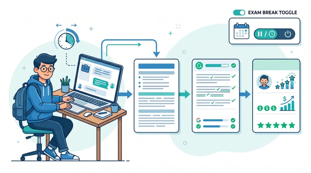 ChatGPT Fiverr writing student income