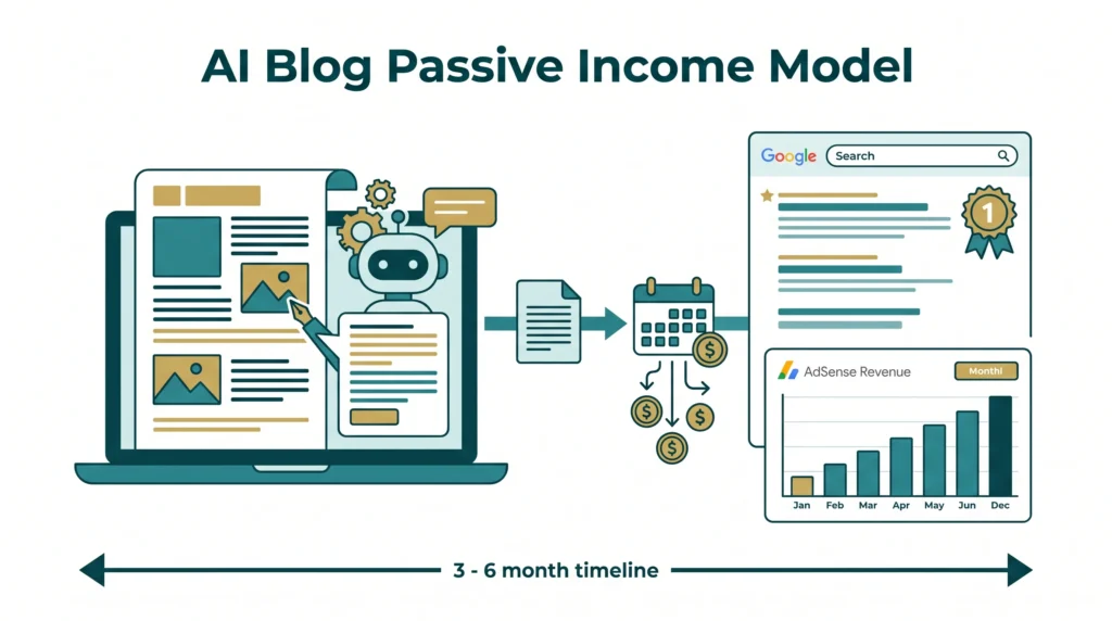 AI blog AdSense passive income