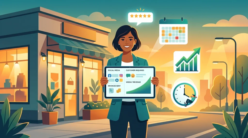 small business AI success 2026