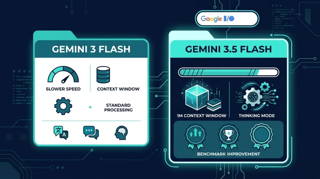 Gemini 3.5 Flash upgrade features