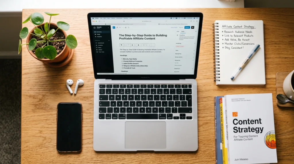 start AI affiliate marketing