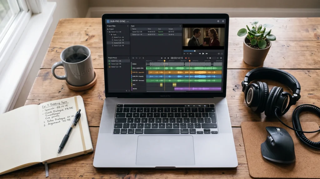 ai dubbing tools workspace