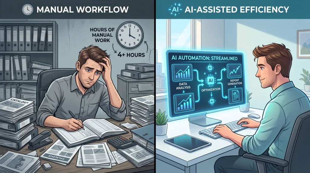 AI dropshipping vs traditional
