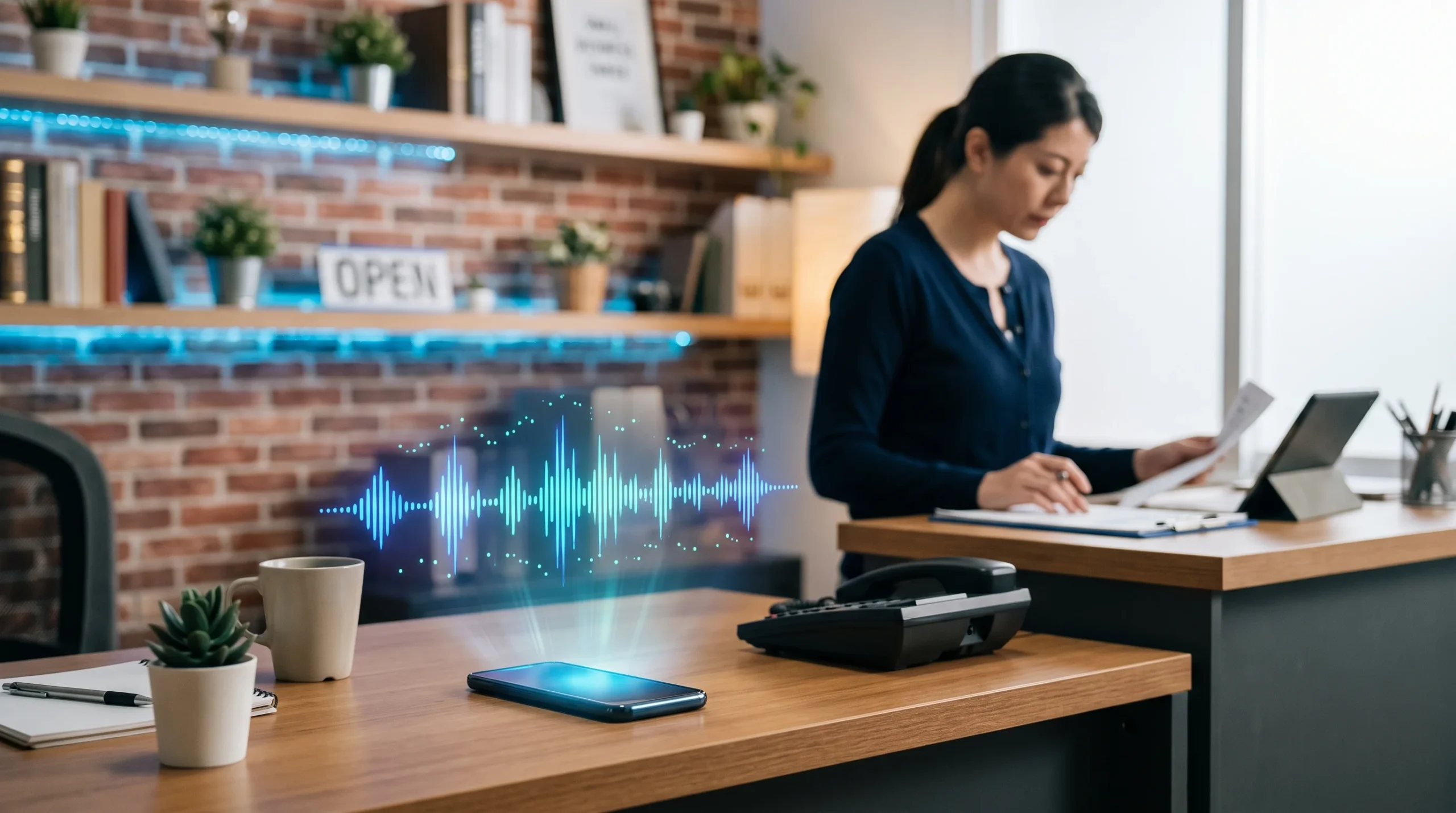 AI voice agent business