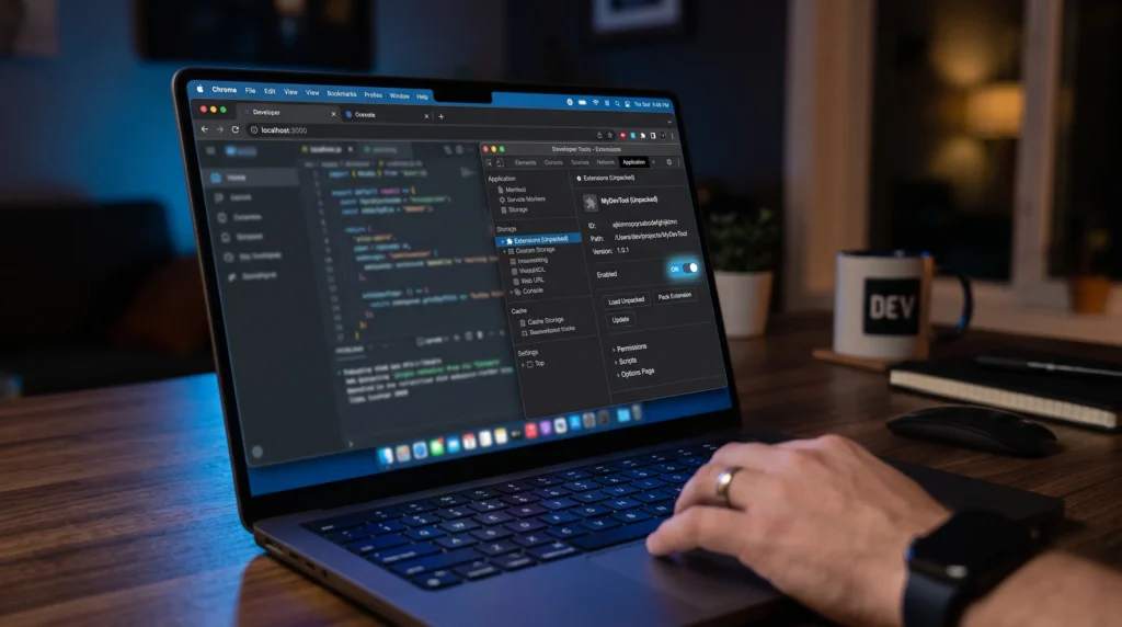 extension developer mode testing